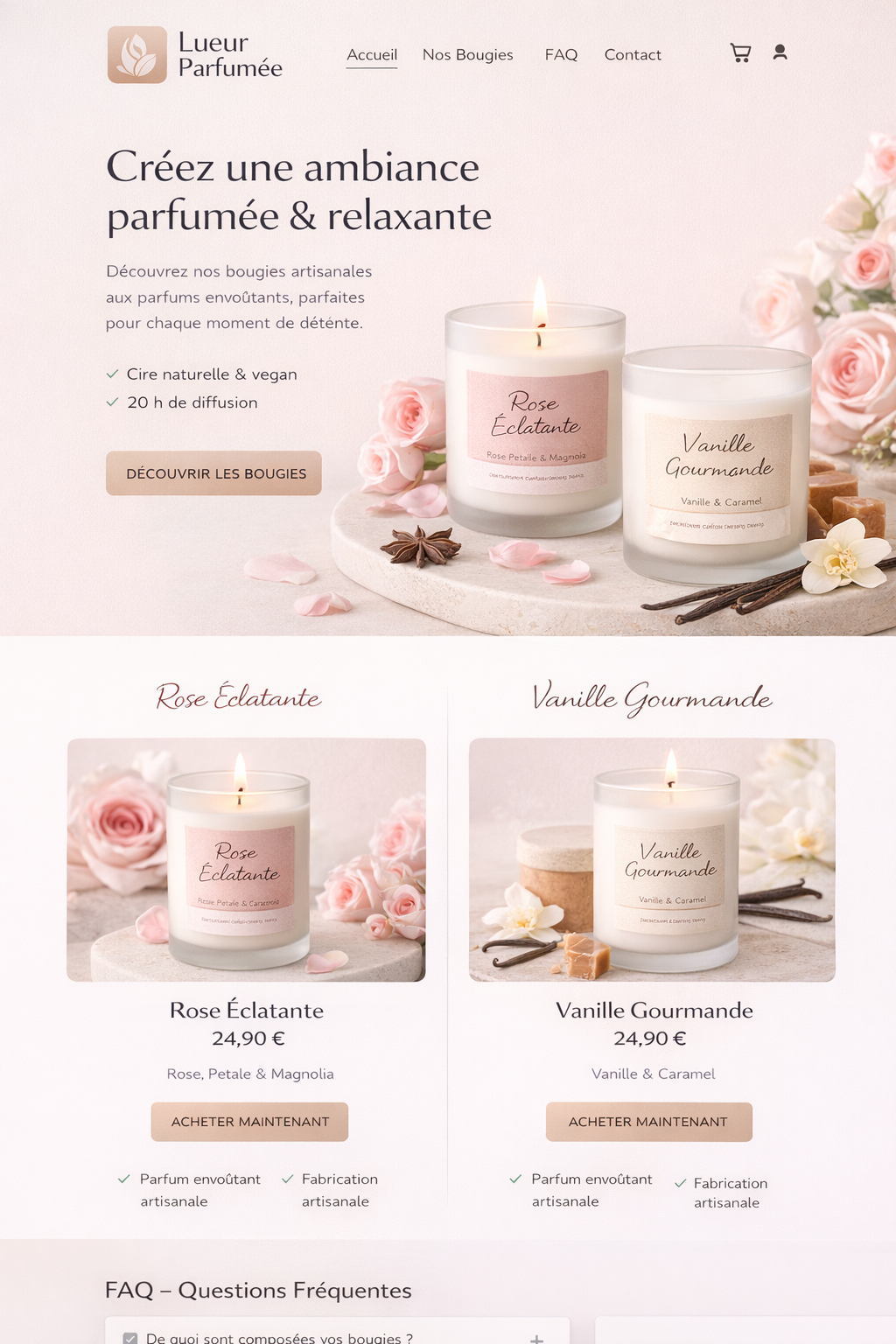 Plan Essentiel 1 —  Site 1 produit