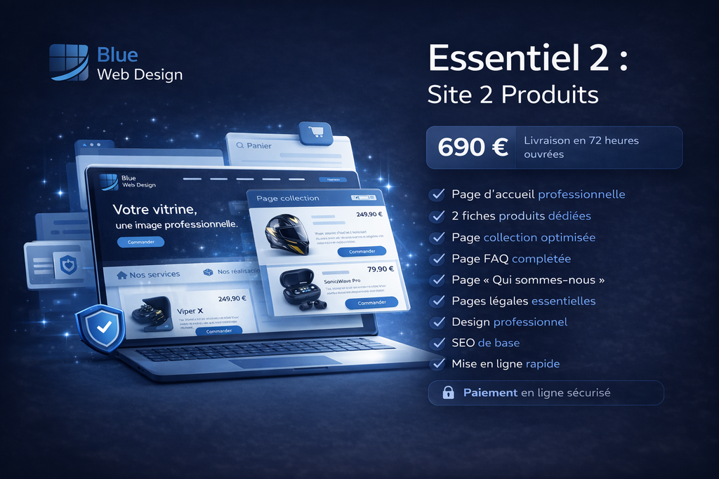 Plan Essentiel 2 —  Site 2 produits