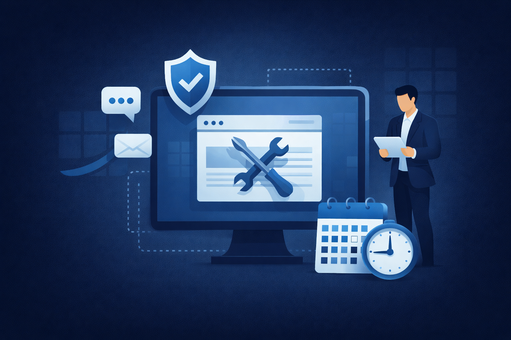 abonnement mensuel maintenance site internet